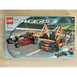 Lego Racers 8473 Nitro Race Team Set 2002 New